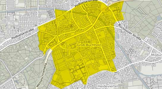 Immobilienpreisekarte Hannover Gross Buchholz